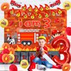 Fire Truck 3rd Birthday Decoration Sound the Alarm I Am 3 Birthday Decorations Sound the Alarm I Am Happy Birthday Banner, Backdrop, Cake Topper Firemen Birthday Decorations for 3rd Birthday Supplies