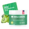 Amla Powder & Decaf Green Tea Superfood Supplement, 20x Ultra Concentrated Amla, Antioxidant Support, Made with Oolong Tea and Indian Gooseberries, Organic, Vegan, Decaf, 30 Servings