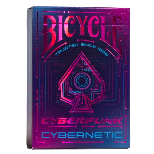 Bicycle Cyberpunk Cybernetic Premium Playing Cards, 1 Deck