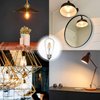 Lightique Vintage LED Edison Bulbs 60 Watt Equivalent, 6W Dimmable Edison Light Bulbs E26 Edison Bulbs ST58 LED Filament Bulb Soft White 2700K,Clear Light Bulbs for Decotate Home,Restaurant, 6 Packs