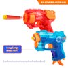 Banvih 2 Pack Mini Blaster Guns for Nerf, Small Toy Pistols for Toddlers Ages 3-5, Kids Ages 5-7 8-12 Year Olds - 20 Refill Foam Darts and 2 Wristbands, for Christmas Stocking Stuffers Birthday Gifts