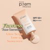 MAKE P:REM Glow Beige Tone Up Sun Cream, 1.69 Fl. Oz, 50ml, Skin Tone/Texture/Glow Care, Skin Tone Correction