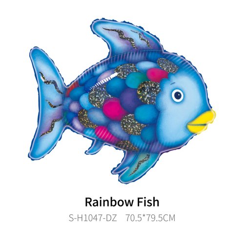 4pcs 31inch colorful fish balloons,gone fishing party decorations balloons,fish theme birthday party decorations.