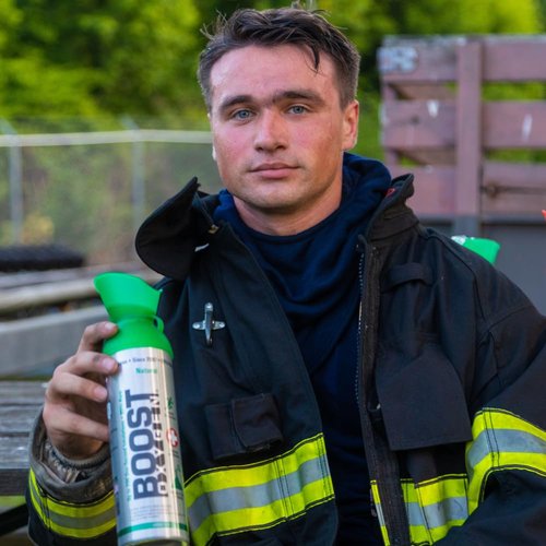 Boost Oxygen 10 Liter Canned Oxygen (2 Pack) and 5 Liter Canned Oxygen (3 Pack) with Built-in Mouthpiece for High Altitudes and Recovery, Flavorless