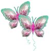 GLASNES 2 Pcs Butterfly Balloons 39.3 Inch x 29.1 Inch Giant Foil Mylar Balloons Butterfly Themed Party Supplies Baby Shower Wedding Decorations…