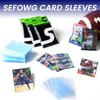 600 Counts Card Sleeves, Penny Clear Card Sleeves for Trading Cards, Baseball Card Sleeves, Trading Card Sleeve, Soft Sports Card Sleeves, Plastic Card Protector Sleeves for Football Game Cards, MTG