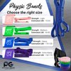 Physix Gear Workout Bands for Pullups Set, Pull Up Resistance Bands Set, Long Bands for Workout and Exercise Bands Pull Ups, Pull Ups Resistance Bands, Calisthenics, Blue (1 Band), 82in (208cm)