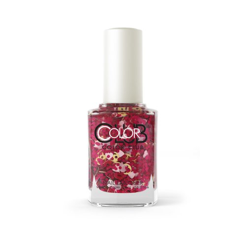 Color Club Nail Lacquer Nailmoji, Neon Yassss, 0.5 Fluid Ounce