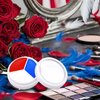 Red White Blue Face Paint DE'LANCI, Waterproof Halloween Blue Red White Face Makeup Special Effects Kit, Blue Athena Face Body Paint Professional, Joker Clown Corpse Bride Face Body Paint for Skin
