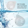 4 Pcs 9-Hole Plastic Eye Patches, Breathable and Comfortable, Eye Protection, Suitable for Children, Adults Eye Surgery Covering, Breathable After Surgery Eye Protection
