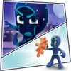 PJ Masks Night Time Mission Glow-in-The-Dark Action Figure Set, Preschool Toy for Kids Ages 3 and Up, 4 Figures and 1 Accessory