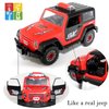 FYD 2in1 Take Apart Jeep Car STEM Learning Assembly Playset with Functional Battery-Powered Drill - Early Childhood Developmental Skills Construction Toy for Boys Kids Aged 3 and up