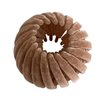 Brown Velvet Hair Clips, Three Rows of Teeth Styling Supplies for Making Ponytail, Bun, and Hairpin for Long Short Curly Straight Hair Accessories Hair Care