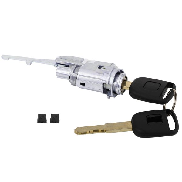 ZONFANT Ignition Switch Lock Cylinder with 2 Keys Compatible with Honda CR-V CR-Z Accord Civic Crosstour Element Fit Odyssey Pilot S2000 Acura MDX RDX TL TSX ZDX,Replace #06351-TE0-A11