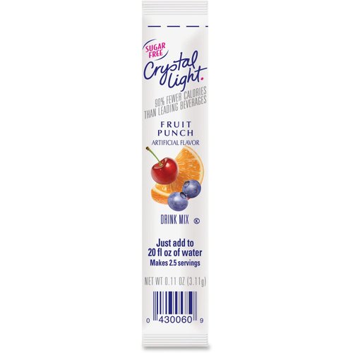 Kraft Foods 00006 Crystal Light Sticks, .16oz., 30/BX, Fruit Punch