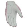 MRX Women Golf Glove Left Handed Golf Gloves Sweat Resistant Soft Cabretta Leather Regular Fit Women Golfer Glove Pink