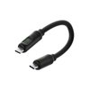 Hagibis USB 4 Cable, LED Display USB C 240W Fast Charging Cable with 8K@60Hz 40Gbps Data Transfer Thunderbolt 4/3 Video Cord for iPhone 16/15 Pro Max, iPad, MacBook Pro Air