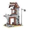 MOOXI WW2 Battlefield Ruins Military Building Blocks Set(242PCS).Suitable for Children's Military Block Creations.
