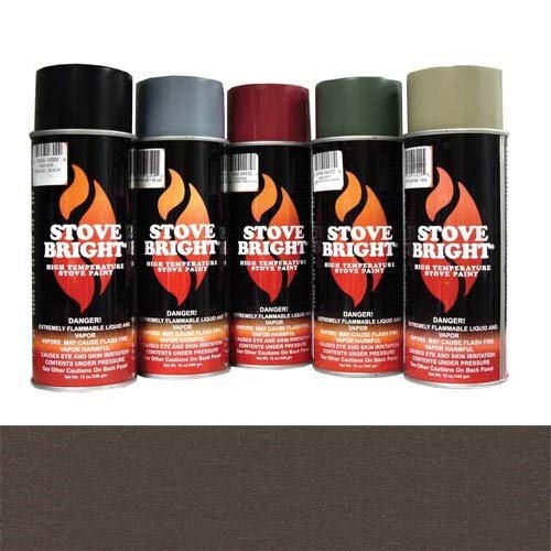 Forrest Paint 6311 F 1200 Wood Stove High Temp Paint - Honey Glo