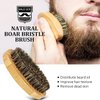 Gifts for Men, Beard Kit w/Handmade Beard Oil &Blam, Handmade Beard Brush &Comb, Anniversary &Birthday Gifts, Unique Gifts for Him Husband Boyfriend, Beard Care Kit for Daddy, Gifts for Men Dad