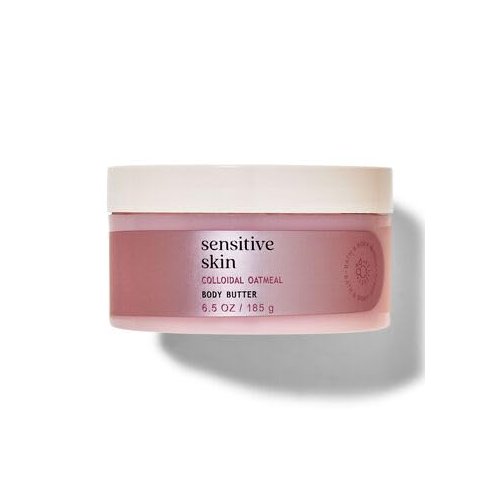 Bath & Body Sensitive Skin With Colloidal Oatmeal Body Butter, 6.5 oz. / 185 g