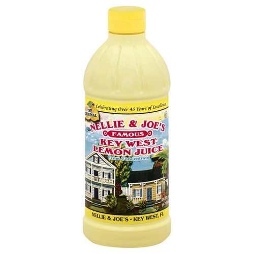 Nellie & Joe's, Key West Lemon Juice, 16 Fl Oz Bottle