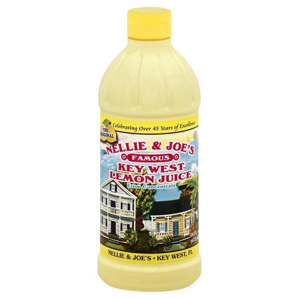 Nellie & Joe's, Key West Lemon Juice, 16 Fl Oz Bottle