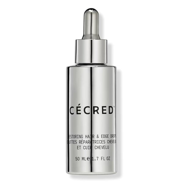 Cecred Restoring Hair & Edge Drops - Daily Peptide Serum For All Hair Types - (1.7 fl oz)