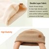 LMLALML 2 Pack Beanie for Baby Boys Soft Knit Baby Winter Hat Stripe Warm Baby Beanies
