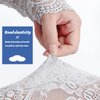 UV Protection Lace Arm Sleeves, Women's Floral Lace Sleeves Hollow Out Long Sunscreen Gloves Fingerless Driving Gloves