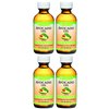 De La Cruz Avocado Oil - Expeller Pressed Pure 100% Avocado Oil for Hair and Body - Lightweight Body Oil for Dry Skin - 2 FL. OZ. (4 Bottles)