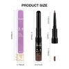 evpct 1Pcs Deep Red Lip Stain Paint Matte Lip Liner and Lipstick Set Long Lasting Smudge Proof labiales matte mate larga duracion listip 24 hours a prueba de agua mate 24 horas originales,06#