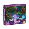 Peaceable Kingdom Twilight Fairies Puzzle – 100-Pc. Seek & Find Glow Puzzle for Kids Ages 6 & Up – Included Blacklight Reveals Hidden Items – Great for Home or Classrooms