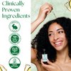 Seddy Hair Growth & Strengthening Oil with Caffeine, Rosemary, Castor, Biotin, Peppermint, Argan & Jojoba Oil - Hair Treatment & Repair Oil For All Hair Types - 3.4 Fl. Oz (Pack of 1)