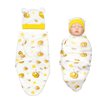 Reborn Baby Dolls Diapers & Swaddle Blanket & Hat for 17-22 inch Reborn Dolls Clothes Accessories 3 Pcs Set