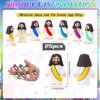 Bememo 25 Pcs Little Jesus Figures Original Design Mini Rubber Jesus Toys to Hide and Seek Religious Party Favors Sunday School Baptism Gifts(Multicolor)