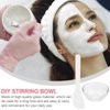 Ipetboom Facial Mask Mixing Bowls: 1 Set Mask Stirring Bowls Cosmetic Beauty Tool with Stick - Esthetician Diy Mixing Stirring Bowls Accessory With Stick Spatula