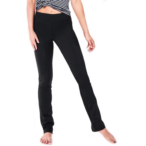 Yogipace, Women's Straight Leg Yoga Pants Workout Pants Slim Fit,33",Black,Size XXL