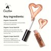 Carolina Cosmetics - Plant-Based Non-Sticky Lip Gloss (Nude with Attitude) - Hydrating & Nourishing - Sunflower Seed Oil, Cacao & Grape Seed Oil - Gluten-Free, Vegan, Non-GMO, Paraben-Free - 5g/0.18oz