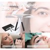 Eyebrow Ruler, 4 Types Eyebrow Stamp Stencil Kit Permanent Eyebrow Ruler Eyebrow Stencils Eyebrows Shape Reusable Eyebrow Measure Balance Extension Ruler Eyebrow Shape Stencil(Classic eyebrow)