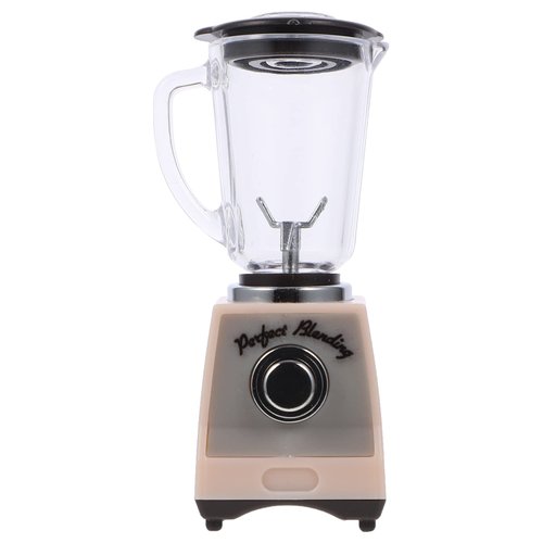 LUOZZY Mini Blender Toy for Kids, 2.16inch Tiny Toy Blender Dollhouse Accessories Smoothies Blender Toy Pretend Play Kitchen Appliances