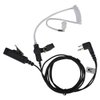 AIRSN A 2 Pin Earpiece Headset for Motorola CP200,GP300,CLS1110,CLS1410 Walkie Talkies/Two Way Radio with Transparent Acoustic Tube (Pack of 2)