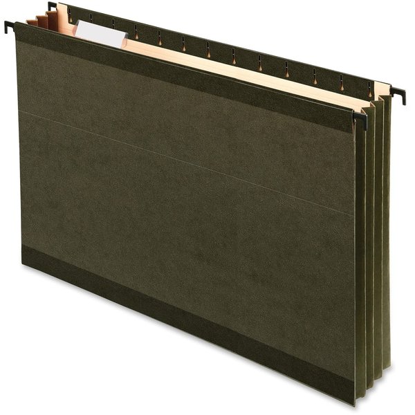 Pendaflex SureHook Hanging File Folders, Legal Size, Standard Green, 4/Pack (PFX 09317)