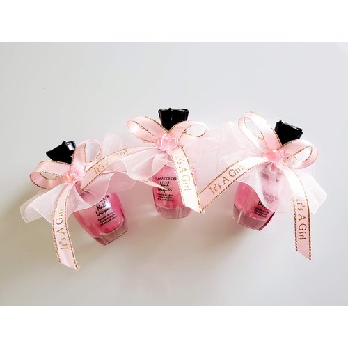 COZZYBEN Ballerina Baby Shower Deluxe Nail Polish (12) Party Pack L8