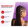 INNOVATION SMOKKIN Strong Hold Hair Gel, Edge Control, Braiding Gel, Locking & Twist Styling Wax, Versatile Styling Locking Gel Applicable To Diverse Hair Types. (Violetta 5.09 Fl oz)