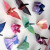 Origami Paper Kit for Kids Adults, 200 Sheets Starry Double-Sided Square Origami Paper for DIY Decoration, Craft Paper, Scrapbook Decor, Folding Crafts (3.74*3.74in)