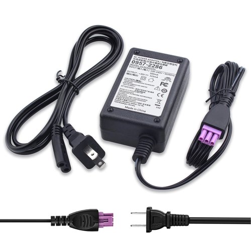 Burflo 30V 333mA Ac Adapter for Hp 0957-2286 Deskjet 1000 1050 1051 1055 1056 2000 2050 3000 3050 3050A 3051A 3052A 3054 3510 3512 Printer Series J110A J310A J410 J410E J510 J611 0957-2290 0957-2398