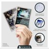 Dinavio Crafthouse 1500 Card Sleeves Penny Sleeves - Clear Soft Trading Card Sleeve Compatible with Pokemon Baseball MTG Lorcana YGO - Penny Sleeves for Pokemon Cards and Trading Cards (1,500 Pack)