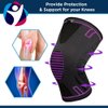 ArthritisHope Knee Brace (W6XL) - Knee Compression Sleeve for Knee Pain, Running, Weightlifting, Arthritis, Osteoarthritis and Rheumatoid arthritis, Sports, Gym, ACL (Men and Women)