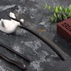 3 Pieces Wood Hair Sticks, Japanese Pencil Hair Clips for Buns, Ebony Hair Accessories for Women and Girls - 3 Styles